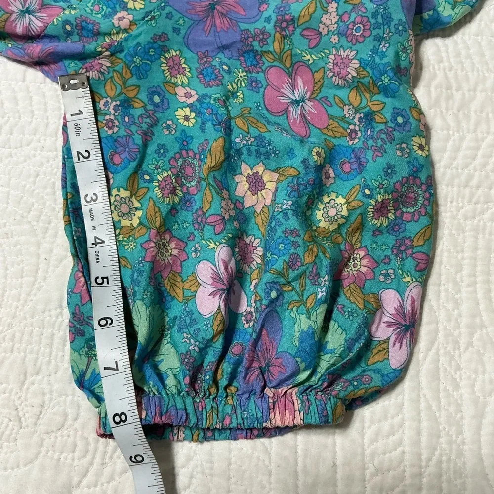 Umgee womans Hibiscus Lane boho midi dress size M - Picture 13 of 15